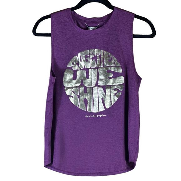 Spiritual Gangster Peloton Together We Shine Muscle Tank Top Size Small 📦 - Picture 6 of 6